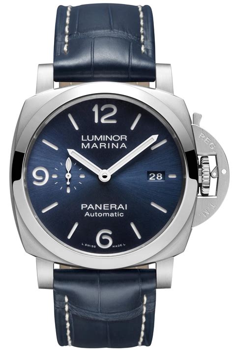 panerai luminor marina 44mm pam 111|Panerai Luminor automatic with date.